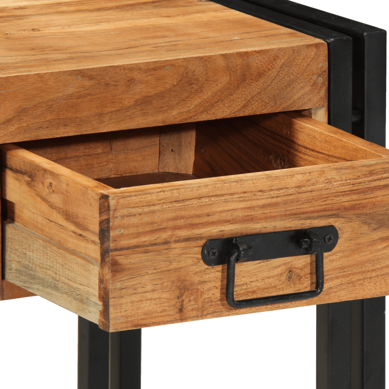 Casa si Gradina - Mobilier - Mese si birouri - Mese living - Masa laterala, 40x40x50 cm, lemn masiv de acacia - Infinity.ro