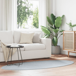 Casa si Gradina - Textile si covoare - Covoare - Covoare casa - Covor "HUARTE" Gri 100x200 cm Oval - Infinity.ro