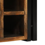 Casa si Gradina - Mobilier - Biblioteci si rafturi - Rafturi - Raft vin 34.5x35x39 cm din lemn reciclat - Infinity.ro