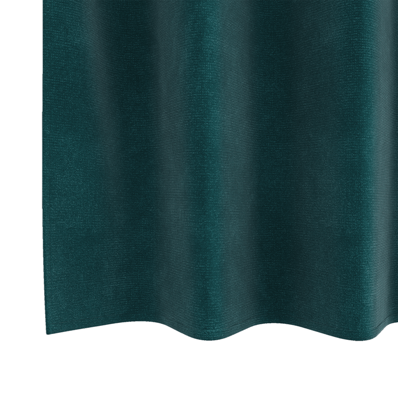Casa si Gradina - Textile si covoare - Perdele si draperii - Draperii - Draperii opace cu ocheti, 2 buc., verde inchis, catifea - Infinity.ro