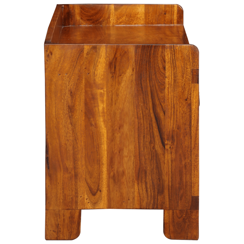 Casa si Gradina - Mobilier - Organizare si depozitare - Bancute - Banca de pantofi, 100x35x45 cm, lemn masiv de acacia - Infinity.ro