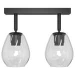 Casa si Gradina - Corpuri si surse de iluminat - Veioze si lampi - Lampi de veghe - Lustra cu abajur din sticla reglabil, antracit, E27 - Infinity.ro