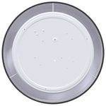 Casa si Gradina - Corpuri si surse de iluminat - Veioze si lampi - Lampi de veghe - Lustra cu abajur model stea, negru, Ø 30 cm, tesatura, E27 - Infinity.ro