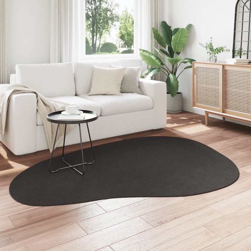 Casa si Gradina - Textile si covoare - Covoare - Covoare casa - Covor "HUARTE" cu pile scurte, moale si lavabil antracit 140x200 cm - Infinity.ro