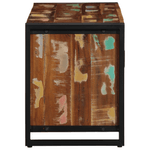 Casa si Gradina - Mobilier - Organizare si depozitare - Bancute - Banca pentru pantofi Multicolor 100x40x50 cm Lemn masiv recuperat - Infinity.ro