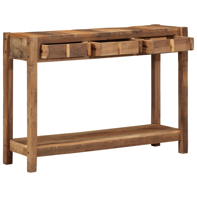 Casa si Gradina - Mobilier - Comode si corpuri - Console - Masa de Consola 107x33x76 cm Lemn Masiv Recuperat - Infinity.ro