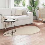 Casa si Gradina - Textile si covoare - Covoare - Covoare casa - Covor "HUARTE" cu fir scurt, moale si lavabil, bej 80x150 cm - Infinity.ro