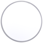 Casa si Gradina - Corpuri si surse de iluminat - Veioze si lampi - Lampi de veghe - Lustra, gri, montaj incastrat, Ø 30 cm, tesatura, E27 - Infinity.ro