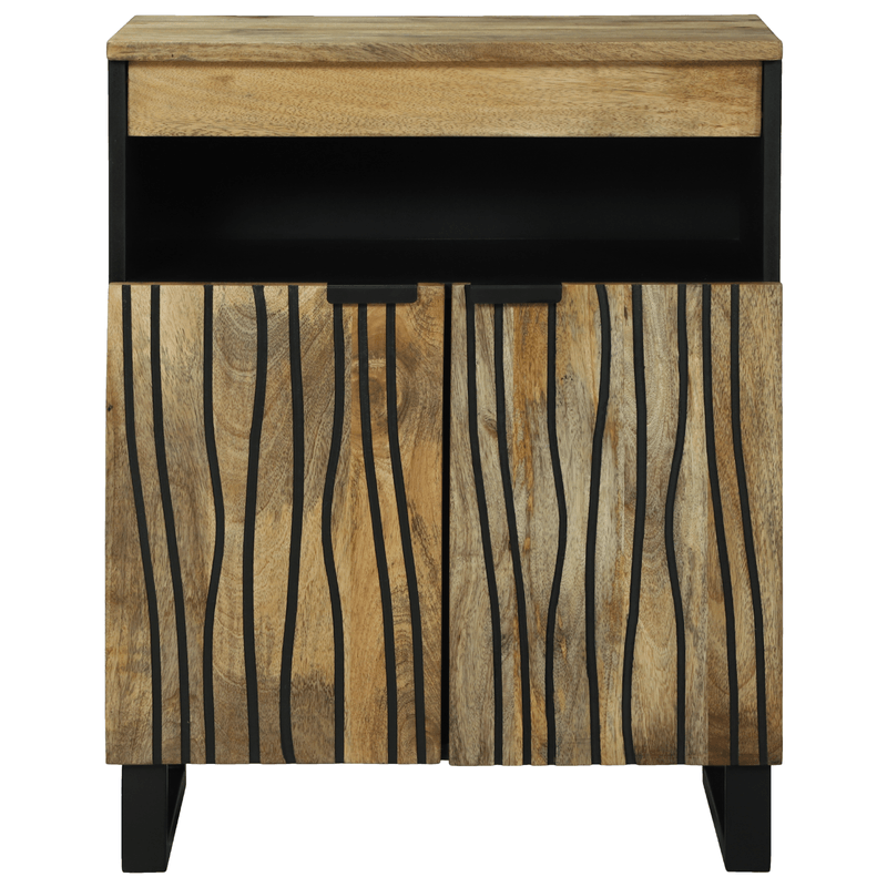 Casa si Gradina - Mobilier - Comode si corpuri - Comode - Buffet 60x33.5x75 cm Lemn masiv de mango - Infinity.ro