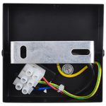 Casa si Gradina - Corpuri si surse de iluminat - Veioze si lampi - Lampi de veghe - Lustra cu abajur din sticla reglabil, antracit, E27 - Infinity.ro