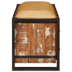 Casa si Gradina - Mobilier - Canapele si coltare - Banchete - Banca de depozitare Multicolor 80x35x40 cm Lemn masiv recuperat - Infinity.ro