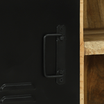 Casa si Gradina - Mobilier - Canapele si coltare - Banchete - Banca cabinet 100x35x50 cm Lemn masiv de mango brut - Infinity.ro