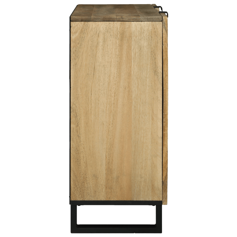 Casa si Gradina - Mobilier - Dulapuri si sifoniere - Dulapuri - Birou lateral 90x33.5x75 cm din lemn masiv de mango - Infinity.ro