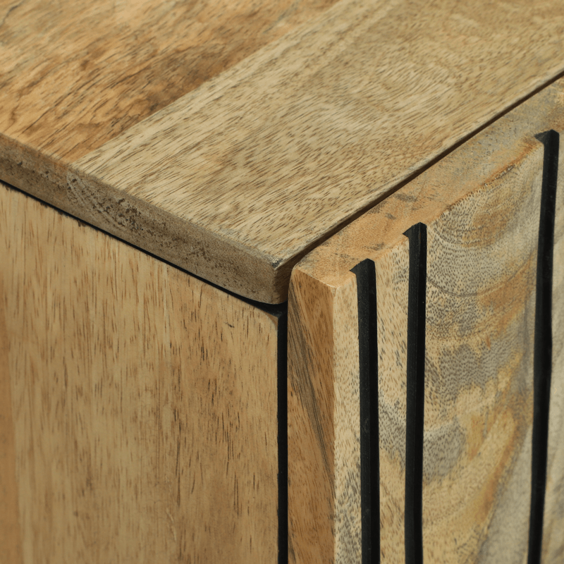 Casa si Gradina - Mobilier - Dulapuri si sifoniere - Dulapuri - Birou lateral 90x33.5x75 cm din lemn masiv de mango - Infinity.ro