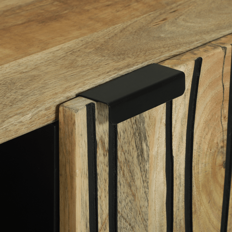 Casa si Gradina - Mobilier - Dulapuri si sifoniere - Dulapuri - Birou lateral 90x33.5x75 cm din lemn masiv de mango - Infinity.ro