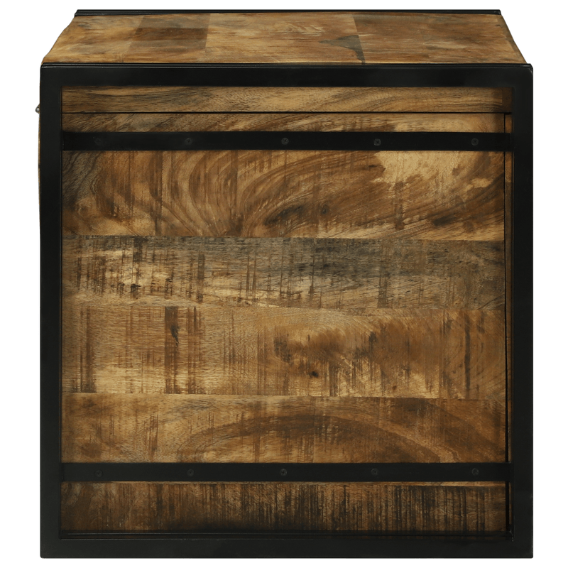 Casa si Gradina - Mobilier - Organizare si depozitare - Cutii depozitare - Cutie de depozitare 80x50x50 cm din lemn de mango - Infinity.ro
