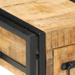 Casa si Gradina - Mobilier - Comode si corpuri - Noptiere - Noptiera, 40x40x40 cm, lemn masiv de mango - Infinity.ro