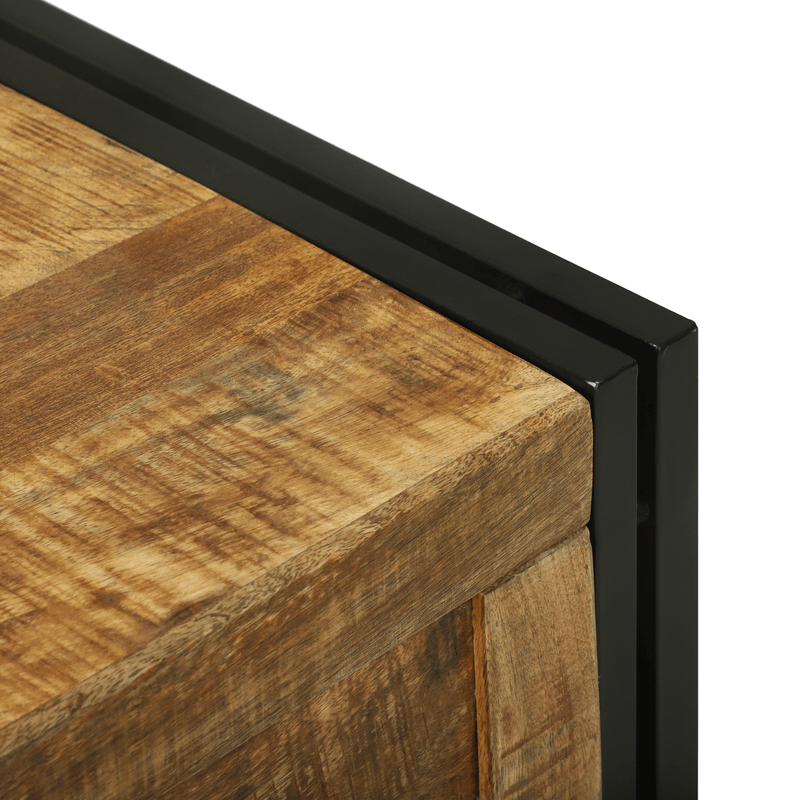 Casa si Gradina - Mobilier - Organizare si depozitare - Cutii depozitare - Cutie de depozitare 80x50x50 cm din lemn de mango - Infinity.ro