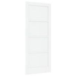 Casa si Gradina - Constructii - Usi interior, exterior si garaj - Usi garaj - Usa interioara 'ORKDAL'alba 83x202x4 cm din lemn masiv de pin - Infinity.ro