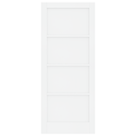 Casa si Gradina - Constructii - Usi interior, exterior si garaj - Usi garaj - Usa interioara 'ORKDAL'alba 83x202x4 cm din lemn masiv de pin - Infinity.ro