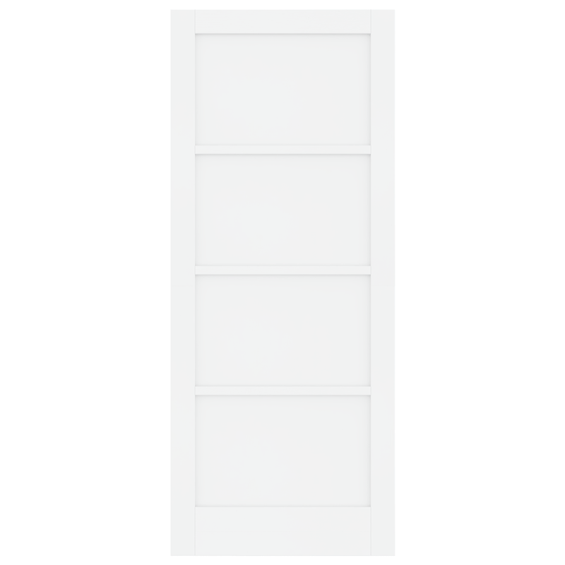 Casa si Gradina - Constructii - Usi interior, exterior si garaj - Usi garaj - Usa interioara 'ORKDAL'alba 83x202x4 cm din lemn masiv de pin - Infinity.ro