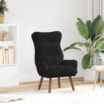 Casa si Gradina - Mobilier - Scaune si fotolii - Fotolii - Fotoliu de Relaxare Catifea Neagra - Infinity.ro