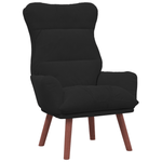 Casa si Gradina - Mobilier - Scaune si fotolii - Fotolii - Fotoliu de Relaxare Catifea Neagra - Infinity.ro