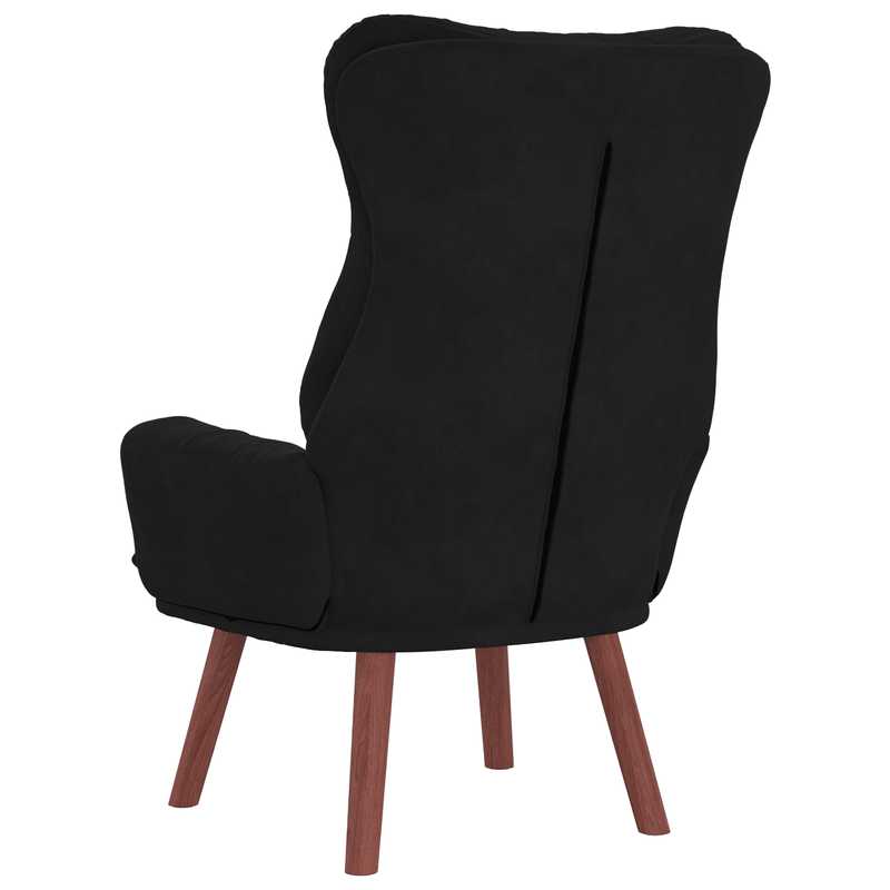 Casa si Gradina - Mobilier - Scaune si fotolii - Fotolii - Fotoliu de Relaxare Catifea Neagra - Infinity.ro