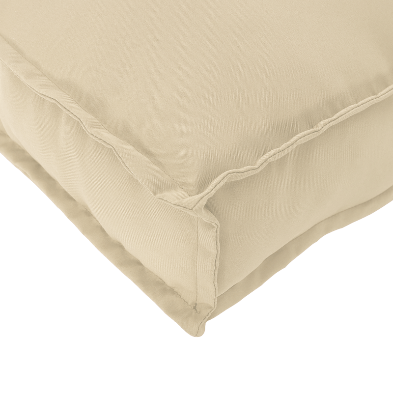 Casa si Gradina - Gradina si terasa - Mobilier exterior - Perne decorative exterior - Perna Palet pentru Sezut/Spate Bej 120x60x12 cm Material Oxford - Infinity.ro