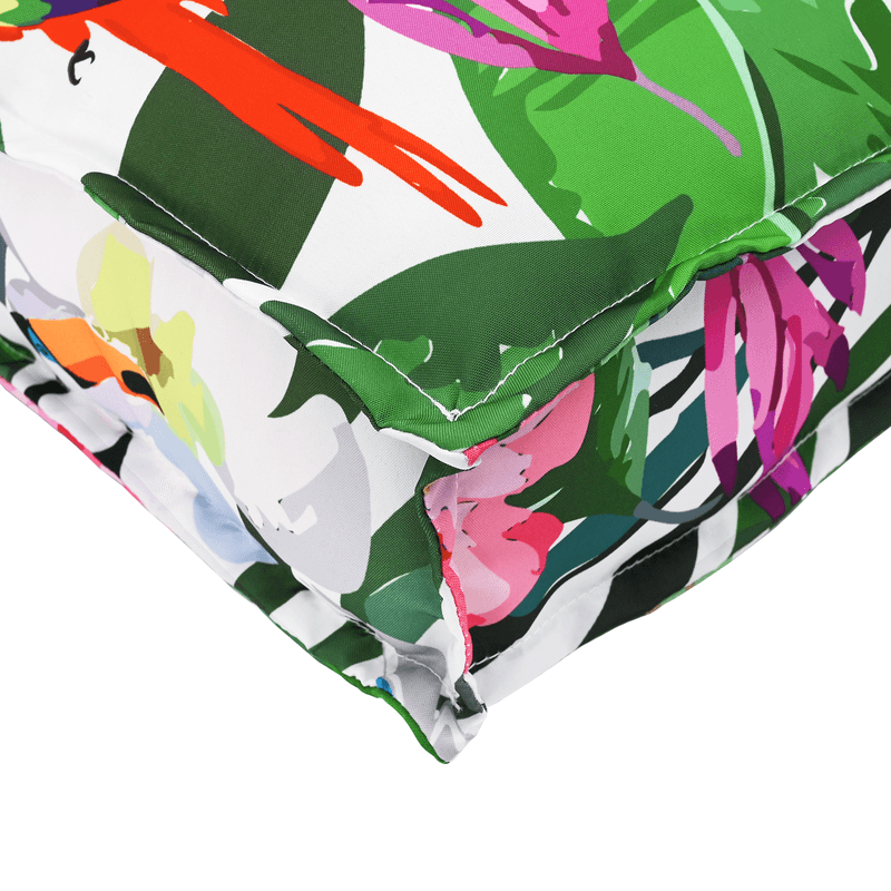 Casa si Gradina - Gradina si terasa - Mobilier exterior - Perne decorative exterior - Perne paleti de sezut, jungla tropicala 70x70x12 cm, oxford - Infinity.ro
