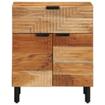 Casa si Gradina - Mobilier - Comode si corpuri - Noptiere - Noptiera, 50x33x60 cm, lemn masiv de acacia - Infinity.ro
