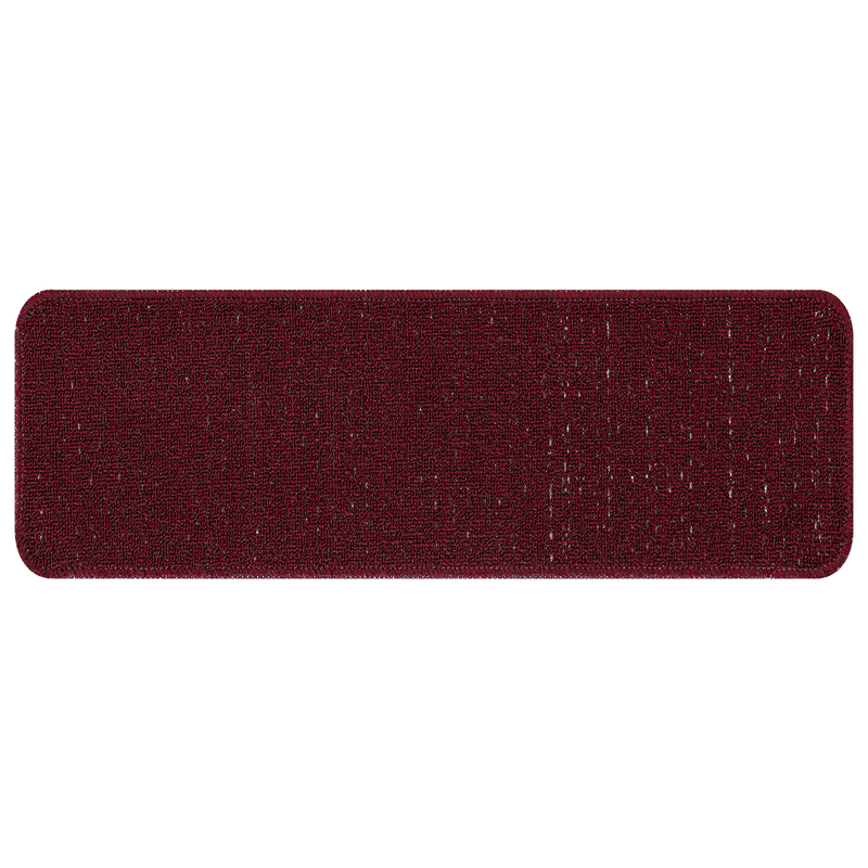 Casa si Gradina - Textile si covoare - Covoare - Covoare casa - Covorase de scari, spate din latex, bordo, 25x60 cm - Infinity.ro