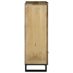 Casa si Gradina - Mobilier - Dulapuri si sifoniere - Sifoniere - Sifonier 60x33.5x100 cm din Lemn Masiv de Mango - Infinity.ro