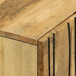 Casa si Gradina - Mobilier - Dulapuri si sifoniere - Sifoniere - Sifonier 60x33.5x100 cm din Lemn Masiv de Mango - Infinity.ro