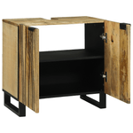 Casa si Gradina - Mobilier - Seturi de mobilier - Seturi baie - Cabinet pentru chiuveta 62x33x58 cm Lemn solid de mango si lemn procesat - Infinity.ro