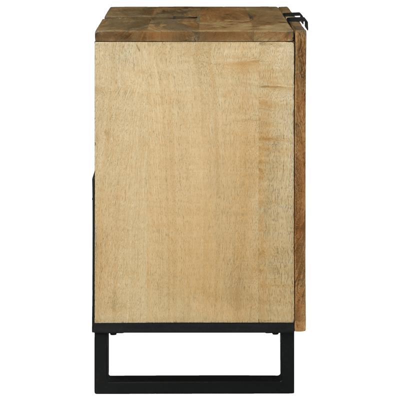 Casa si Gradina - Mobilier - Seturi de mobilier - Seturi baie - Cabinet pentru chiuveta 62x33x58 cm Lemn solid de mango si lemn procesat - Infinity.ro