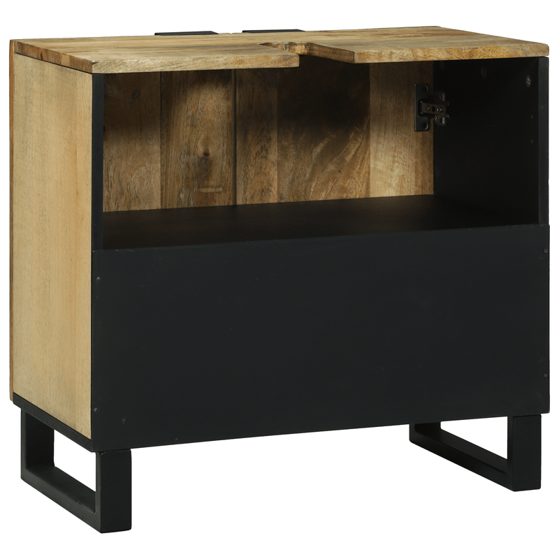 Casa si Gradina - Mobilier - Seturi de mobilier - Seturi baie - Cabinet pentru chiuveta 62x33x58 cm Lemn solid de mango si lemn procesat - Infinity.ro