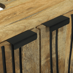 Casa si Gradina - Mobilier - Seturi de mobilier - Seturi baie - Cabinet pentru chiuveta 62x33x58 cm Lemn solid de mango si lemn procesat - Infinity.ro