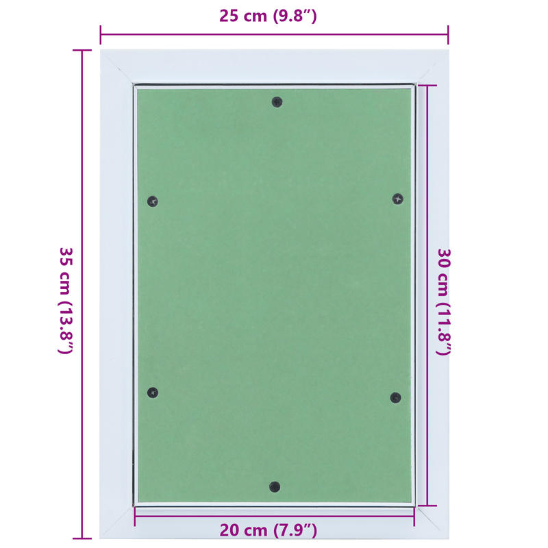 Casa si Gradina - Constructii - Materiale constructii - Schele - Panou de acces cu cadru din aluminiu si gips-carton, 200x300 mm - Infinity.ro