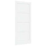 Casa si Gradina - Constructii - Usi interior, exterior si garaj - Usi garaj - Usa Interioara 'ORKDAL'Alba 86x198.5x4 cm Lemn Masiv de Pin - Infinity.ro