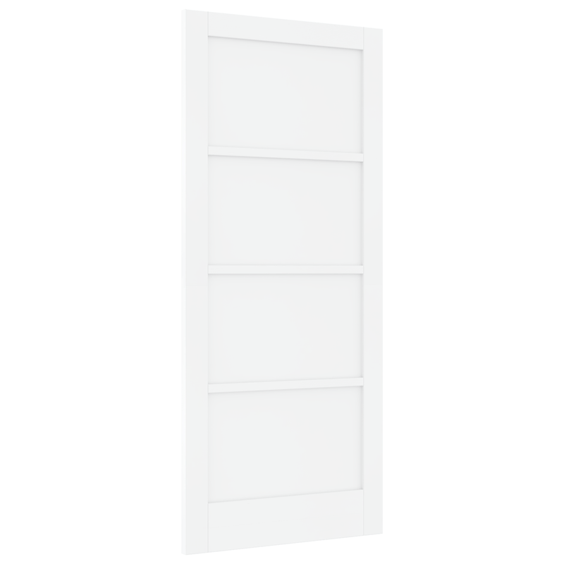 Casa si Gradina - Constructii - Usi interior, exterior si garaj - Usi garaj - Usa Interioara 'ORKDAL'Alba 86x198.5x4 cm Lemn Masiv de Pin - Infinity.ro