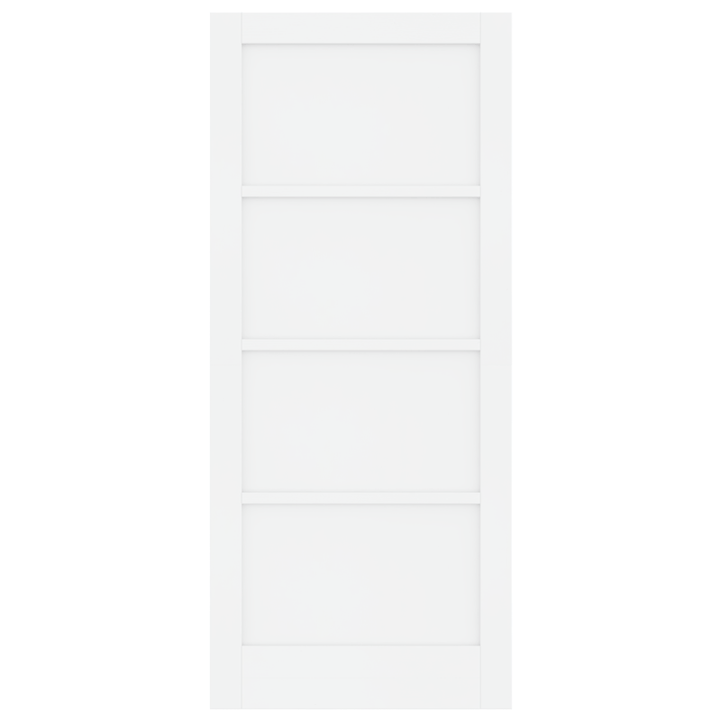 Casa si Gradina - Constructii - Usi interior, exterior si garaj - Usi garaj - Usa Interioara 'ORKDAL'Alba 86x198.5x4 cm Lemn Masiv de Pin - Infinity.ro