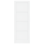 Casa si Gradina - Constructii - Usi interior, exterior si garaj - Usi garaj - Usa Interioara "ORKDAL" Alba 78x211x4 cm Usa din Lemn Masiv din Pin - Infinity.ro