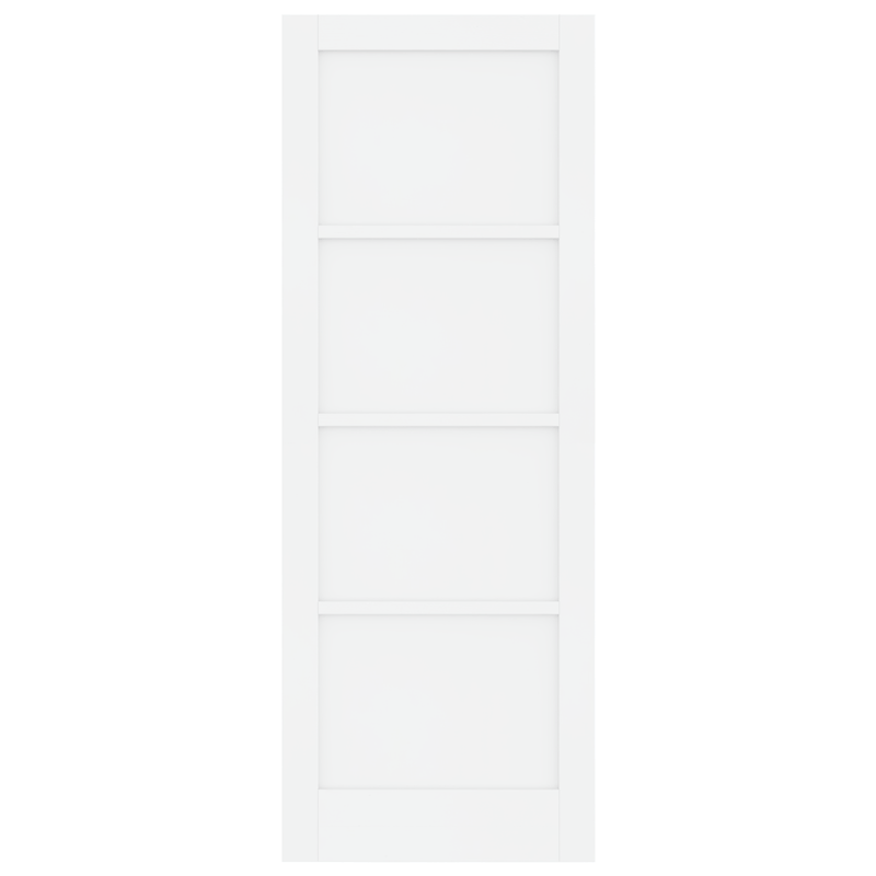 Casa si Gradina - Constructii - Usi interior, exterior si garaj - Usi garaj - Usa Interioara "ORKDAL" Alba 78x211x4 cm Usa din Lemn Masiv din Pin - Infinity.ro