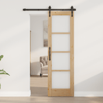 Casa si Gradina - Constructii - Usi interior, exterior si garaj - Usi interior - Usa Interioara cu Sticla "ORKDAL" 61x198,5x4 cm Lemn Masiv de Pin - Infinity.ro