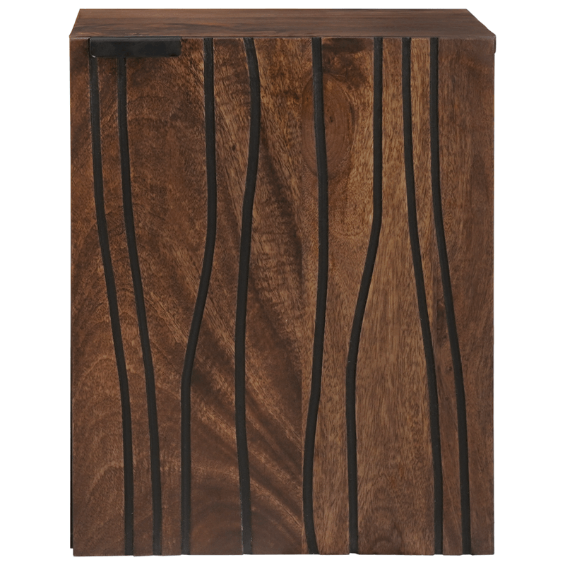 Casa si Gradina - Mobilier - Seturi de mobilier - Seturi baie - Cabinet Suspendat de Baie 38x33.5x48 cm Lemn Masiv si Lemn Compozit - Infinity.ro