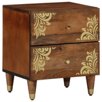 Casa si Gradina - Mobilier - Comode si corpuri - Noptiere - Noptiera 40x33x46 cm Lemn masiv de mango - Infinity.ro