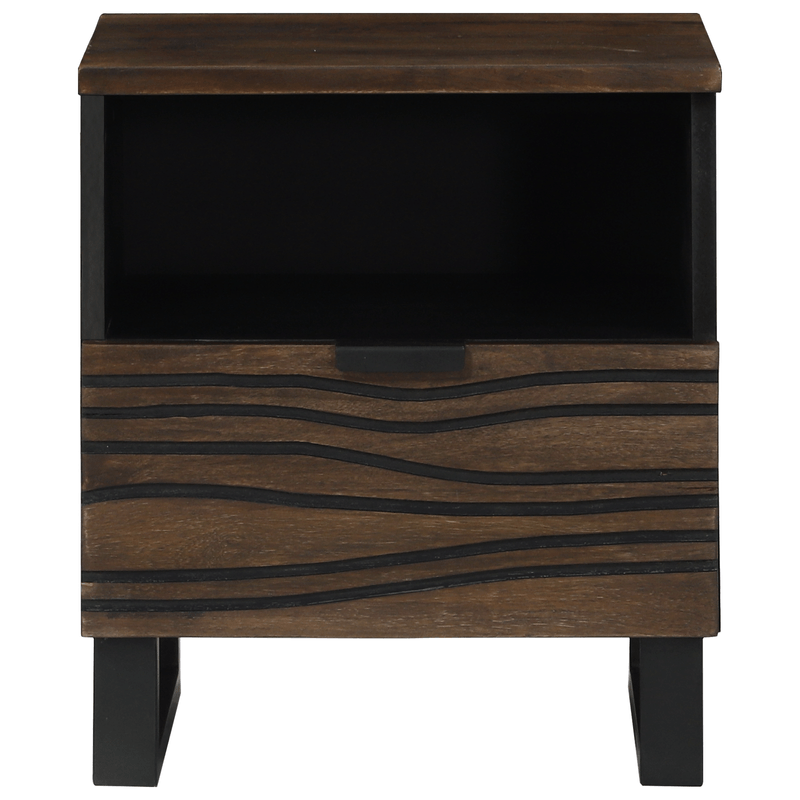 Casa si Gradina - Mobilier - Comode si corpuri - Noptiere - Noptiera 40x33x46 cm Lemn masiv de nuc - Infinity.ro