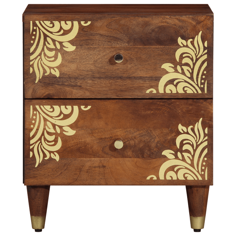 Casa si Gradina - Mobilier - Comode si corpuri - Noptiere - Noptiera 40x33x46 cm Lemn masiv de mango - Infinity.ro