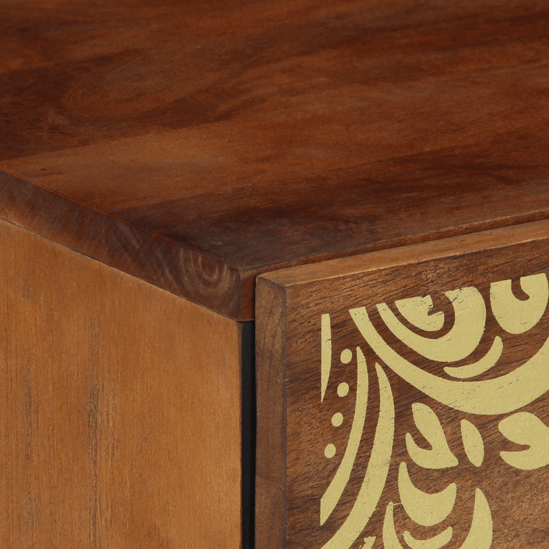 Casa si Gradina - Mobilier - Comode si corpuri - Noptiere - Noptiera 40x33x46 cm Lemn masiv de mango - Infinity.ro
